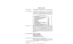 N-Viro - 1.0 - 0.5 - 2.5 - Leamington Soil Amendment (LSA) For Processed Sewage Datasheet