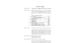 N-Viro S - 0.8 - 1.4 - 1.5 - Niagara Soil Amendment (NSA) For Processed Sewage (Biosolids) Datasheet