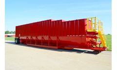 Dragon - Model 500 BBL - Round Bottom Smooth Wall Acid Tank