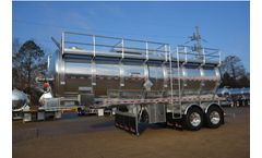Dragon - Double Conical Aluminum Tank Trailer