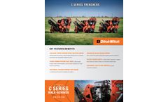 Ditch Witch - Model C12 - Walk Behind Trencher Brochure