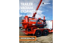 Ditch Witch - Model FX25 - Vacuum Excavator Brochure