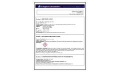 ELI - Model Microbe-Lift IND-HC - Liquid Microbial for Industrial & Municipal Wastewater Treatment Systems - Safety Data Sheet