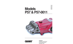 Industrial Triplex Plunger Pumps P57