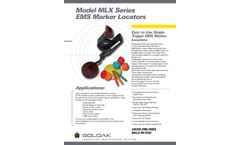 Goldak - Model ML-77 EMS - Cable Tv Marker Locator - Brochure