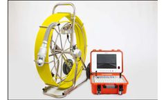 Forbest - Model FB-PIC3688AT-200 - Pan-Tilt Sewer Camera with 200ft/400ft Cable and Footage Counters