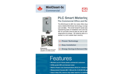 QMC GWF - Model CMe3000 - M-Bus Water Meter Systems Brochure