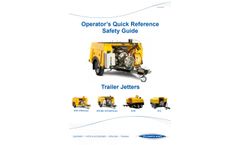 Flowplant - Model DTB 500 - Drain Cleaning Trailers - Data Sheet