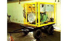 Flowplant Hydroblaster - Model “E” - (140-2500 bar) - Electric Site Trolley