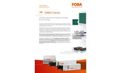 FOBA C-Series - CO2 Laser Marker - Brochure
