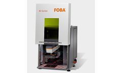 Model M1000 - Compact Fiber Laser Marking Machine for Marking Components and Batches