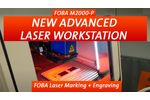 Laser Workstation FOBA M2000-P - Laser Marking with Vision and movable axes! -Video