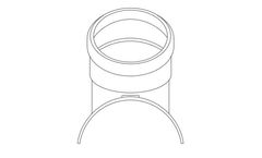 GPK - Model 101-0086 - SDR35 - Gasketed PVC Sewer Fitting