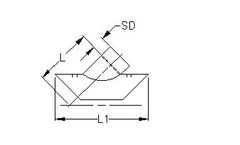 GPK - Model 201-0086 - SDR35 - Solvent Weld PVC Pipe Fitting