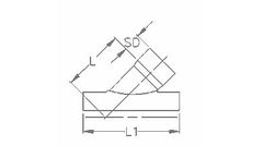 GPK - Model 301-0086 - SCH40 - Solvent Weld PVC Fitting