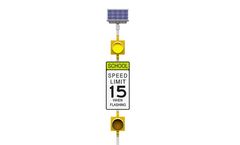Carmanah - Model R829-F (Gen 3) - School Zone Flashing Beacon