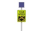 Carmanah - Model SpeedCheck-15 - Radar Speed Sign
