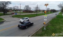 Carmanah Traffic`s School Zone Flashing Beacons - Video