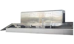 Model QX1000-9.0T - Medical Waste Container Washer
