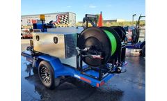 HotJet - Model HJDTA2040Y | HJDSA2040Y - Tandem Axle Hot Water Trailer Mounted Sewer