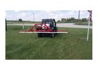 Model UTV - Variable Height Sponge Weed Wiper