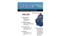 Vacuum -Pressure Pumps HXL15V