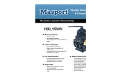 Vacuum -Pressure Pumps HXL15WV