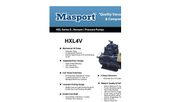 HXL4V - Vacuum / Pressure Pumps Brochure