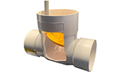 Mainline - Model Straight-Fit - Top-Gate Backwater Valve