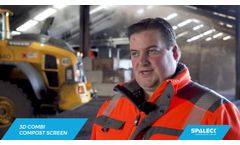 Processing of compost and biomass - How to increase your screening quality - SPALECK 3D COMBI SCREEN- Video