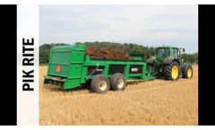 Chicken Litter and Compost Spreader - Video