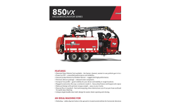 Ring-O-Matic - Model 850VX - Vacuum Excavator - Brochure
