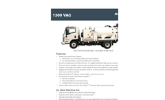 Ring-O-Matic - Model 1300V - Vacuum Only Excavator - Brochure