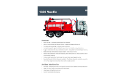 Ring-O-Matic - Model 1300VX - Vacuum Excavator - Brochure