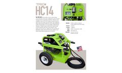 TRIC - Model TTA-PUMP-14HC - 14HP Hydraulic Controls Pump w/ Wireless Remote - Datasheet