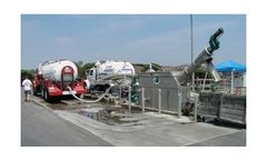 Septage Receiving Station Used to Collect Municipal and Industrial Wastewater