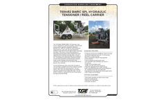 TSE - Model T50H/52 BWRC SPL - Hydraulic Tensioner / Reel Carrier - Brochure
