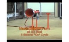 Martin Mega Sonic Horn for SCR Ash 30 Foot Comparison to Conventional Horn Video