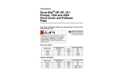 Dyna-Star - Model EDS - Electric Lubrication Pumps Brochure