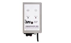 SPI - Model Observer 200 - Indoor Alarm System with Audible and Visual Alarm for Monitoring Devices