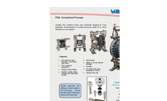 Yamada - Model FDA - Compliant Pumps - Brochure