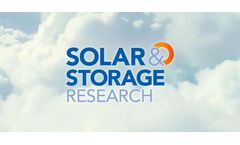 Solar & Storage Research Services