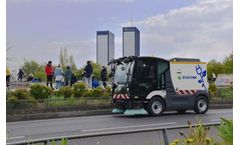 Mathieu - Model 2 E Series - Compact Street Sweeper