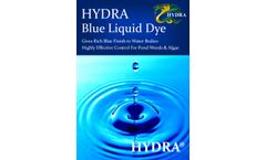 Hydra - Blue Liquid Dye- Brochure