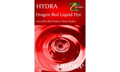 Hydra - Dragon Red Liquid Dye - Brochure
