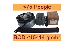 Septo-Air Basic System - Model <75 People / BOD <15414gm/hr - Septic Tank Conversion Unit
