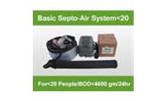 Hydra - Model For 20 People - Septic Tank Aerator System