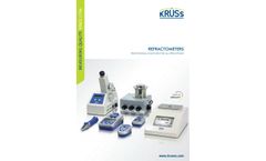 Krüss - Model DR6000 - Digital Refractometers without Internal Temperature Control - Brochure