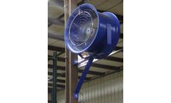 Arctic Blast - Model 1000 PSI - Winter Humidification & Summer Cooling High Pressure Fan System