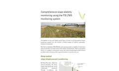 Slope displacement monitoring